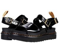 Dr. Martens Vegan Voss, Sandali Donna, Black Oxford, 42 EU