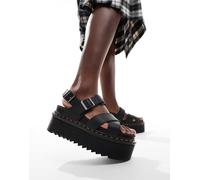 Dr. Martens Voss II Quad, Sandali Donna, Black Athena, 37 EU