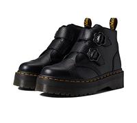 Dr. Martens Women's Devon Flower Ankle Boot, Nero, 38 EU