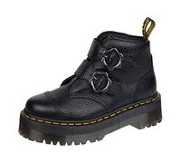 Dr. Martens Women's Devon Flower Ankle Boot, Nero, 38 EU