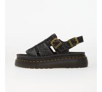 Dr Martens - Wrenlie - Sandali neri a fiori in rilievo-Nero 39
