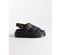Dr. Martens Sandali Wrenlie Sandal Black Grizzly in Nero 38
