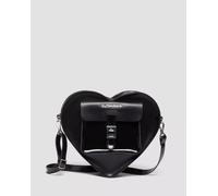 Dr. Martens Zaino Heart Black Kiev Patent Lamper Smooth Pelle Nero Unisex