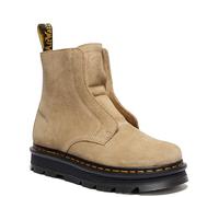 Dr. Martens Zebzag Laceless Savannah Tan Eh Suede, Platform Uomo, Nero, 36 EU