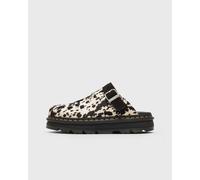 Dr.Martens Zebzag Mule Cream+Black Dalmatian Print Hair On men Sandals & Slides black|white in taglia:36
