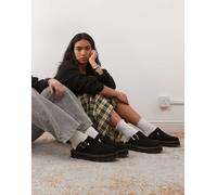 Dr Martens - ZebZag - Sabot neri in camoscio-Nero 44