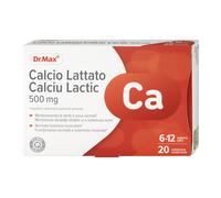 Dr. Max Calcio Lattato 20 Compresse