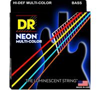 DR MCB-45 Multi-Color Neon Light 045/105 Muta 4 Corde per Basso Elettrico 045...