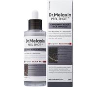 Dr.Melaxin Peel Shot Glow Rice Peeling Ampoule, esfoliante morbido viso e corpo, rimuove le cellule morte della pelle per tutti i tipi di pelle, cura della pelle coreana, 80 ml (riso nero)