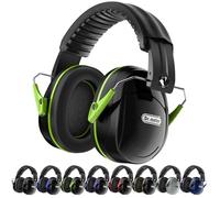 Dr.meter Casque Anti Bruit Adulte, Casque Antibruit Réglable SNR 31dB avec Sac de Transport Serre-tête Souple pour Milieu Bruyant ou Stressant nero+giallo nero+viola