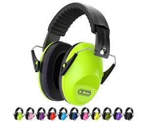 Dr.meter Cuffie Antirumore Bambini, Cuffie Insonorizzanti Bambini 27.4 SNR Protettive Acustiche Regolabili per Concerti, Fuochi d'Artificio, Autismo e Monster Jam