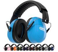 Dr.meter Cuffie Antirumore SNR 31dB, Cuffie Protettive per Tiro e Lavori, Fascia Regolabile, Con Borsa da Trasporto, Nero + Giallo