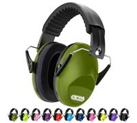 Dr.meter Cuffie Auricolari protettive bambino con cuffia antirumore per dormire, studiare, sparare, Fascia regolabile 27NRR