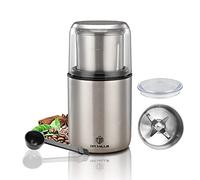 DR MILLS DM-7452A Macinino elettrico per spezie e caffè essiccati, macinacaffè e tritatutto, tazza staccabile, senza lavaggio, lama e tazza realizzati in acciaio inossidabile SUS304