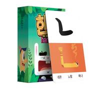 Dr. Moku Hangul Flash Cards - Apprenez l'alphabet coréen rapidement avec des trucs de mémoire - Cartes didactiques