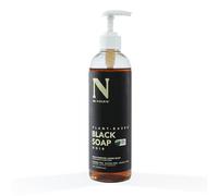 Dr. Natural Liquid Black Soap, 473 ml - Plant-Based - with Shea Butter - Rich in Essential Oils - Solfato Free, Paraben-Free, Cruelty-Free- USDA Biobased Product - Mano Soap, Body Soap, Face Soap