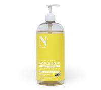 Dr Natural - Organic Pure Unscented Mild Castile Liquid Soap for Babies Made with 100% Plant Based Ingredients,Use as a Body Wash, Shampoo, Facial Cleanser or Hand Soap 944ml