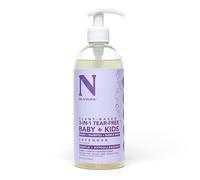 Dr. Natural Sapone 3 in 1 senza lacrime per neonati e bambini - Sapone & Shampoo - Gel doccia idratante - Lavanda - 474 ml