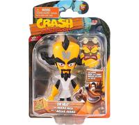 BANDAI Crash Bandicoot Action Figure Dr Neo Cortex con maschera | Giocattolo Dr Neo Cortex da 11 cm con maschera e accessori | Personaggi da collezione come merce e regali per videogiochi