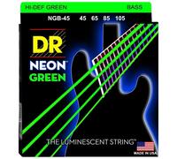 DR NGB-45 Neon Green Medium 045/105 Muta 4 Corde per Basso Elettrico 045/105