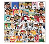 Dr.Now Adesivi in vinile, 100 pezzi, per skateboard, laptop, bagagli, auto, telefono, chitarra, scrapbooking, impermeabile, per ragazze, bambini, adulti