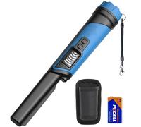 DR.ÖTEK Metal Detector Pinpointer, IP68, puntatore palmare completamente impermeabile con schermo LCD, innovativa funzione di cancellazione delle interferenze, maggiore sensibilità, 3 modalità per oro