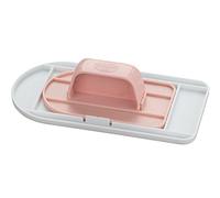 DR. OETKER 1040 Classic 2 Pezzi, Set Piastra per Fondente, Plastica, Bianco, 16 x 8 x 3 cm