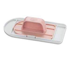 DR. OETKER 1040 Classic 2 Pezzi, Set Piastra per Fondente, Plastica, Bianco, 16 x 8 x 3 cm