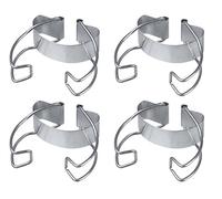 Dr. Oetker 3232 - Staffa Universale in Acciaio, 6,5 x 4,5 x 4 cm, 4 unità