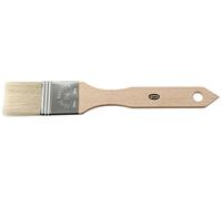 Dr.Oetker Classical Range of Kitchen Tools Pennello per Pasticceria con Manico setole Naturali (Colore Argento), quantità: 1 Pezzo, Marrone Legno, 20,5 cm