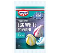 Dr Oetker Free Range Uovo Polvere Bianca 4 X 5g