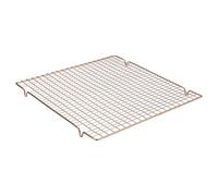 Dr. Oetker Griglia di raffreddamento da cucina, per raffreddare gli alimenti, griglia da pasticceria per decorare torte, dolci, materiale acciaio inossidabile, dimensioni 30 x 30 cm