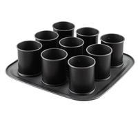 Dr. Oetker Mini teglia per tortine Back-ide, set da 9 pezzi, per mini torte, cup