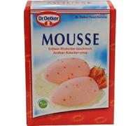 Dr.Oetker Mousse Erdbeer-Rhabarber-Geschmack