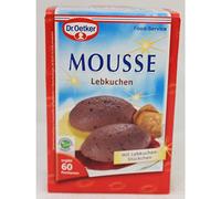 Dr. Oetker Mousse - Mousse di pan di zenzero, 1 kg, confezione da 1 (1 x 1 kg)