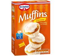Dr.Oetker Muffin Al Limone Nuova Ricetta Extra Soffice E Leggero 415G 4 Pezzi