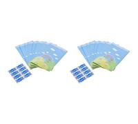 Dr. Oetker Sacchetti di carta per feste con adesivo Peppa Pig - perfetti per compleanni dei bambini o come confezione regalo per gli appassionati di Peppa Pig - Pratico set: 16 pezzi (Confezione da 2)