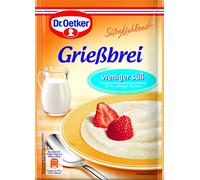 Dr. Oetker Semolino Meno Dolce, Confezione Da 12 (12 X 76 G)