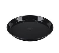 Dr.Oetker Teglia Per Pizza Di Alta Qualità Ø28 Cm Linea Tradition - Acciaio Resistente Al Calore - Superficie Antiaderente Per Cottura Uniforme - Design Elegante In Nero - 28 X 28 X 5 Cm