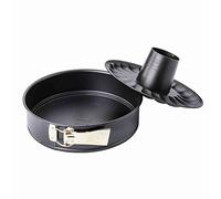 Dr.Oetker Tortiera apribile a 2 fondi Ø26 cm, CLASSIC BACK - FREUDE, rivestimento antiaderente (colore: nero), quantità: 1 pezzo