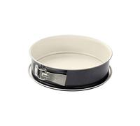 Dr. Oetker Tortiera apribile da 28 cm, stampo da forno con fondo salvagoccia, acciaio con rivestimento antiaderente rinforzato in ceramica, dimensioni 28x8 cm