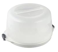 Dr. Oetker Scatola da trasporto per torte con funzione di raffreddamento - Scatola da trasporto rotonda per torte di tutte le dimensioni comuni fino a Ø 28 cm - Spazio per impacchi di ghiaccio standard - Raffredda fino a 3 ore