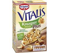 Dr. Oetker Vitalis Knusper Plus Mix Di Noci 3 Pezzi