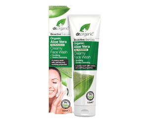 Dr Organic Aloe Detergente Vis 150 ml Lozione viso