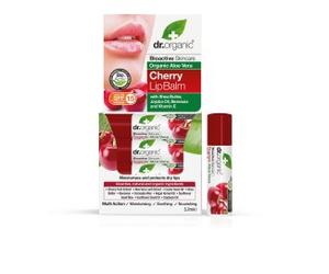 Dr. Organic Aloe Vera And Cherry Lip Balm SPF15 5.7g