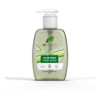 Aloe Vera Hand Wash Sapone Liquido Mani Idratante all'Aloe Vera da 250ml per Tutti i Tipi di Pelle, Dr Organic