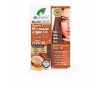 Olio Viso, Corpo e Capelli Puro di Argan da 50ml per Tutti i Tipi di Pelle e Capelli, Dr Organic