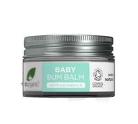 Balsamo per il Sederino del Bambino Dr Organic con Calendula, Crema per Dermatite da Pannolino, Sensibile, Lanolina, Testato Dermatologicamente, Senza Parabeni e SLS, Certificato Biologico, 50ml