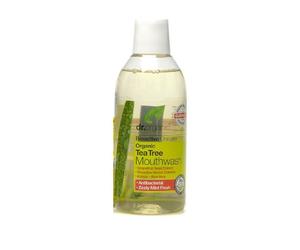 Dr. Organic Colluttorio al Tea Tree 500 ml Collutorio
