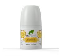 Dr Organic Deodorante alla Vitamina E, Senza Alluminio, Per Uomini, Per Donne, Naturale, Vegano, Cruelty-Free, Senza Parabeni e SLS, Certificato Biologico, 50ml